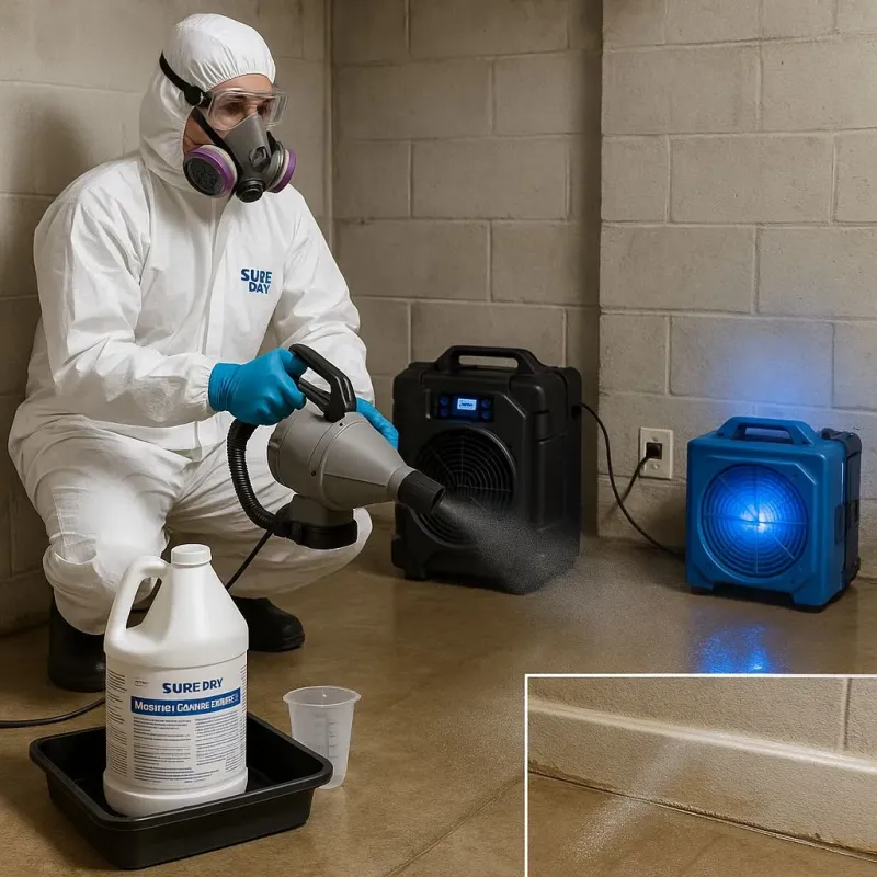 Sanitization and Odor Removal process in Choteau, MT